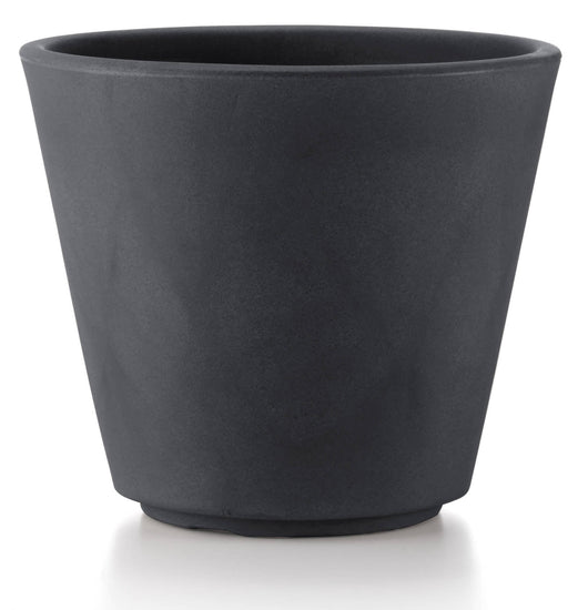 Vaso Ø33x28cm in Resina Tulli Ribeira Essential 35 Antracite