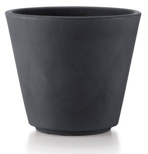 Vaso Ø38x33cm in Resina Tulli Ribeira Essential 40 Antracite