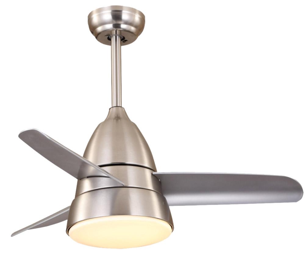 Ventilatore da Soffitto 3 Pale e Lampada a LED Ø92 cm 3 Velocità Vannini Smart