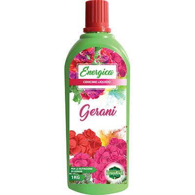 Concime liquido gerani energica kg 1 (6 pezzi) Energica