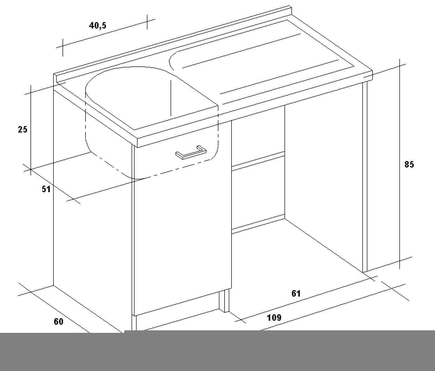 Lavatoio e Coprilavatrice 109x60x89cm Asse in Legno Montegrappa Edilla Bianco Sinistro con Cesto