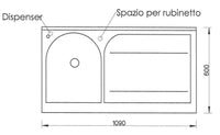 Lavatoio e Coprilavatrice 109x60x89cm Asse in Legno Montegrappa Edilla Bianco Sinistro con Cesto