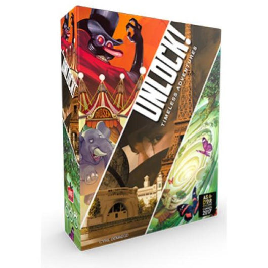 Asmodee unlock! timeless adventures gioco da tavolo