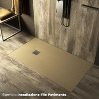 Piatto Doccia in Pietra 90x110 cm Pedrinelli Ardesia Stone Side Beige