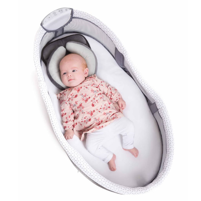 Bo Jungle Culla B-Baby con Luci Pieghevole Grigio 424965