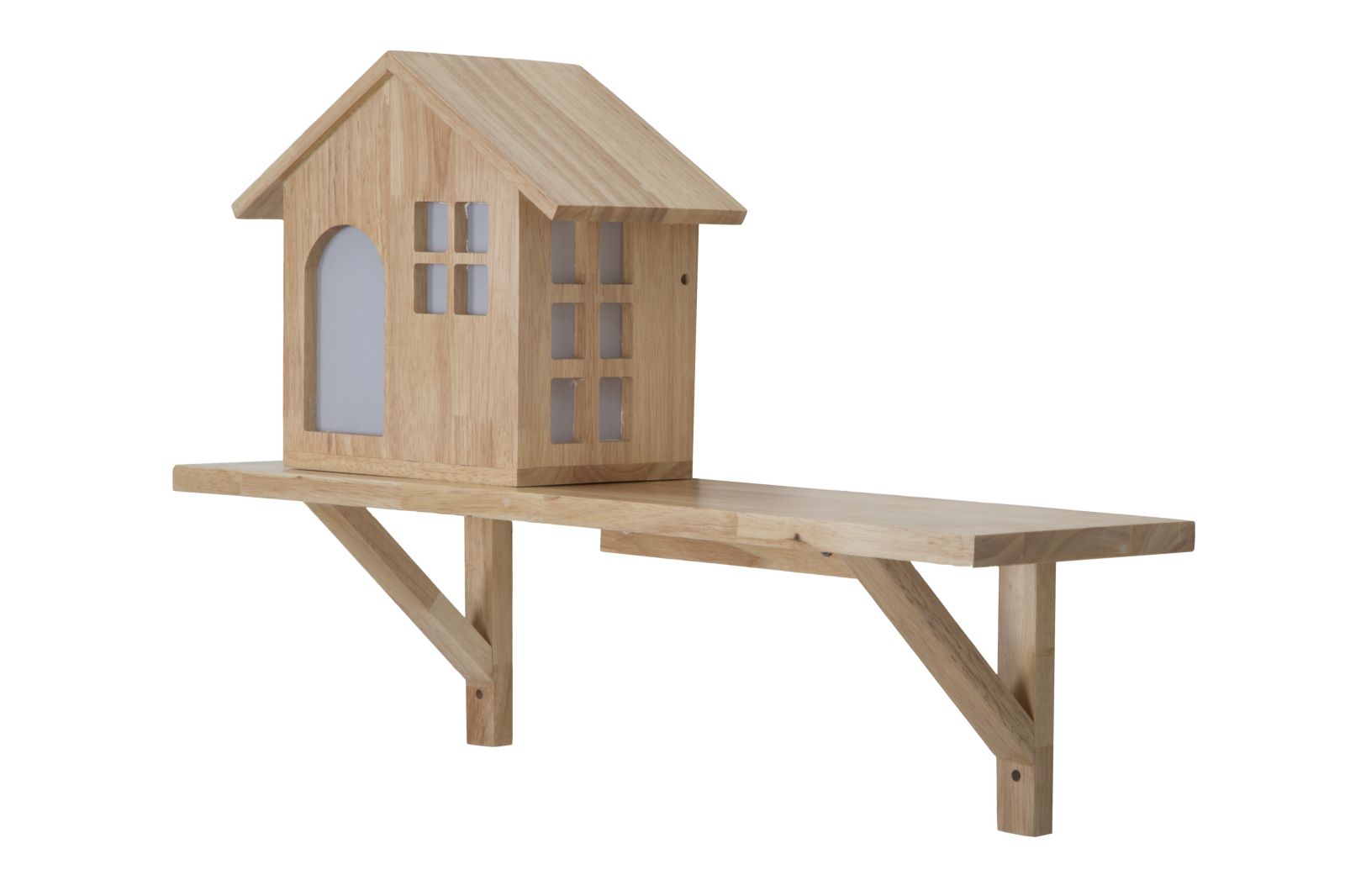 Lampada da Muro Sweet Home 60x16x39 cm Legno Marrone