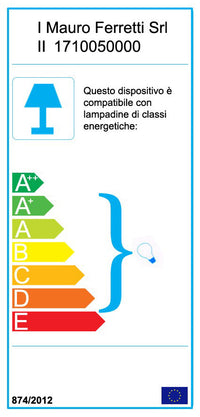 Lampadario Industry 78x30x26,5 cm in Ferro