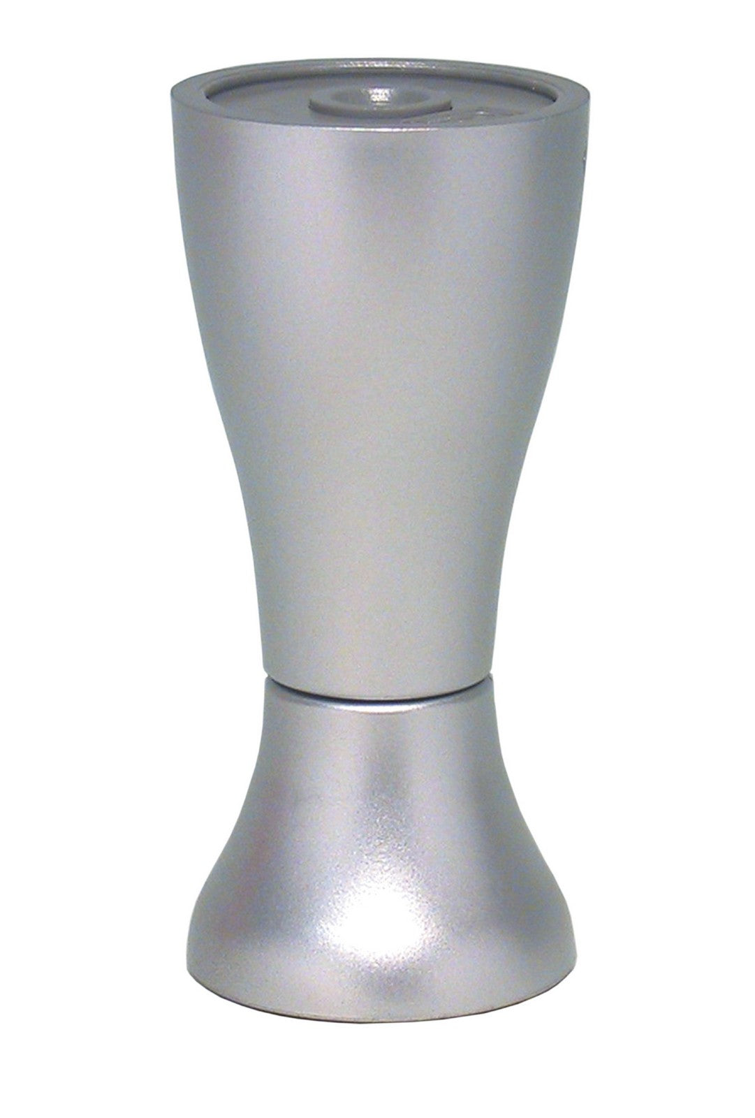 12pz piedino abs regolabile 90 mm alluminio p0224 cod:ferx.17135