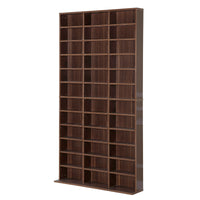 Libreria da Muro in Legno Marrone 195x102x23.5 cm