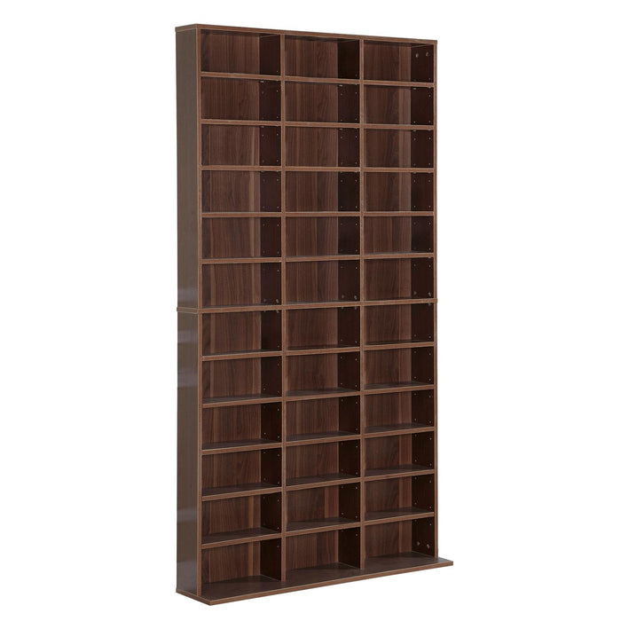 Libreria da Muro in Legno Marrone 195x102x23.5 cm