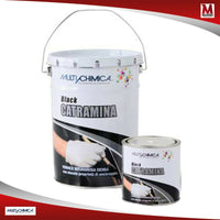 Multichimica Black Catramina Vernice Bituminosa Impermeabilizzante Tetti 20 LT