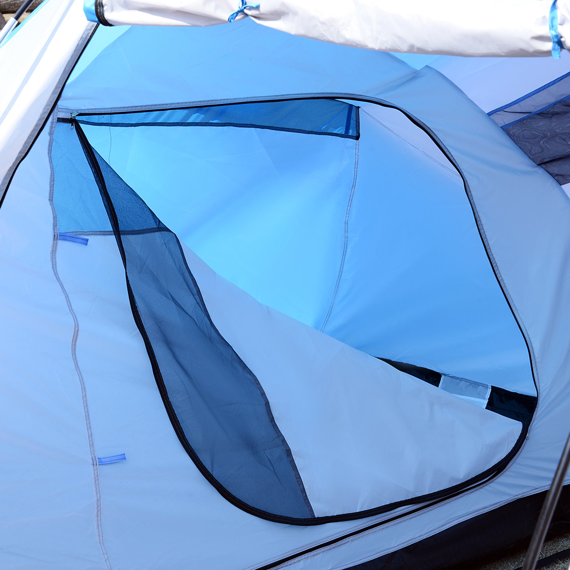 Tenda da Campeggio per 6 Persone 460x230x195 cm