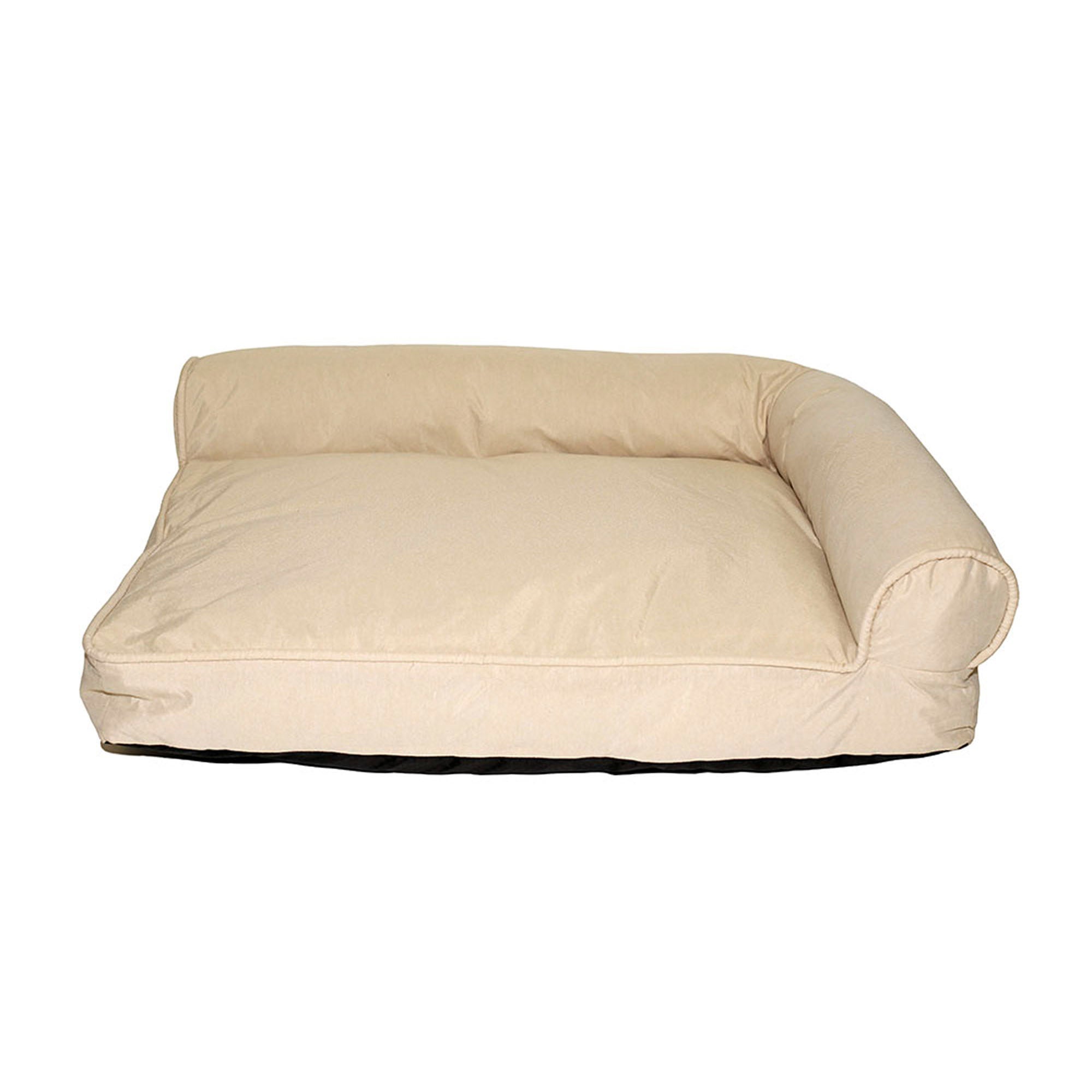 Divanetto Imbottito 71x51x20cm per Cani e Gatti Beige