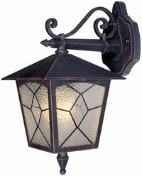 Lampada Lanterna da Parete 60W Bauer Classic Bronzo Antico