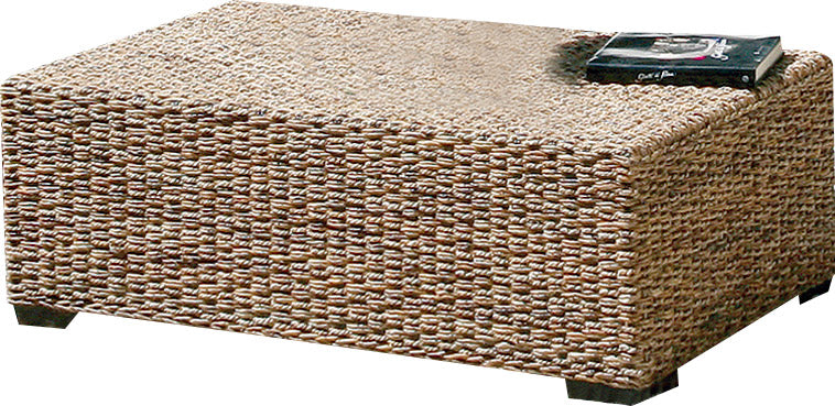 Tavolino da Giardino 120x75x40 cm in Abaca Bauer Luna