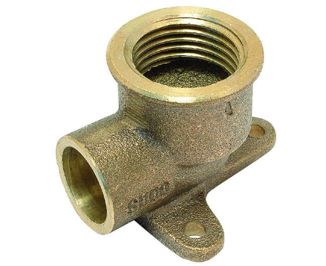 RACCORDO CURVO A SALDARE FLANGIATO IN BRONZO SERIE 4000 1/2" ø16   FRA-BO SPA