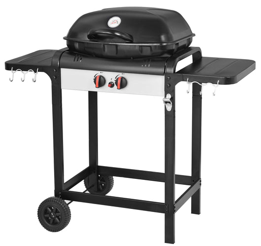 Barbecue a Gas GPL 2 Fuochi Taddei Elite Nero