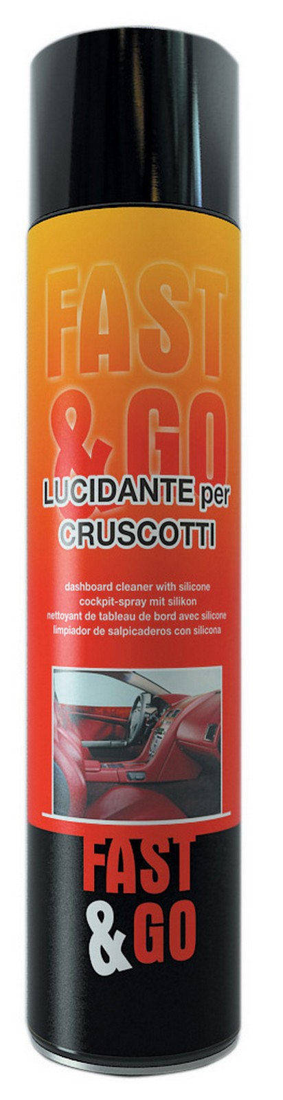 12pz spray "fast&go" lucidante x cruscotti ml.600 cod:ferx.17258