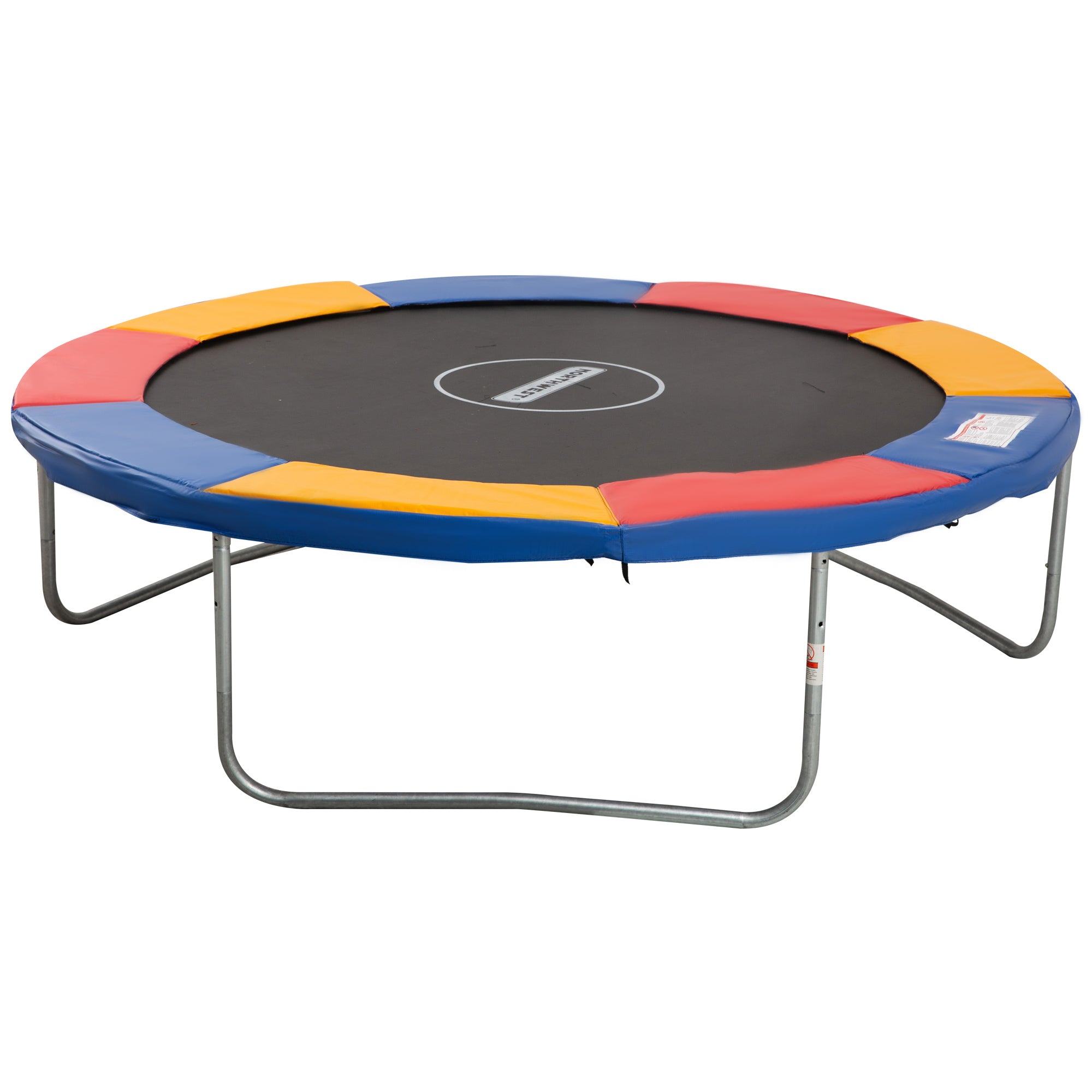 Copertura per Trampolino Elastico in PVC Rosso Blu Giallo Ø305 cm