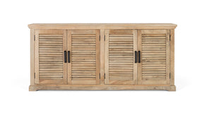 Credenza in legno massello di mango dal fascino naturale