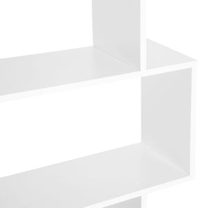 Libreria di Design Moderno Scaffale Bianco 80x23x192 cm