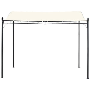 Pergola da Giardino 2.97x2.97m in Metallo Crema