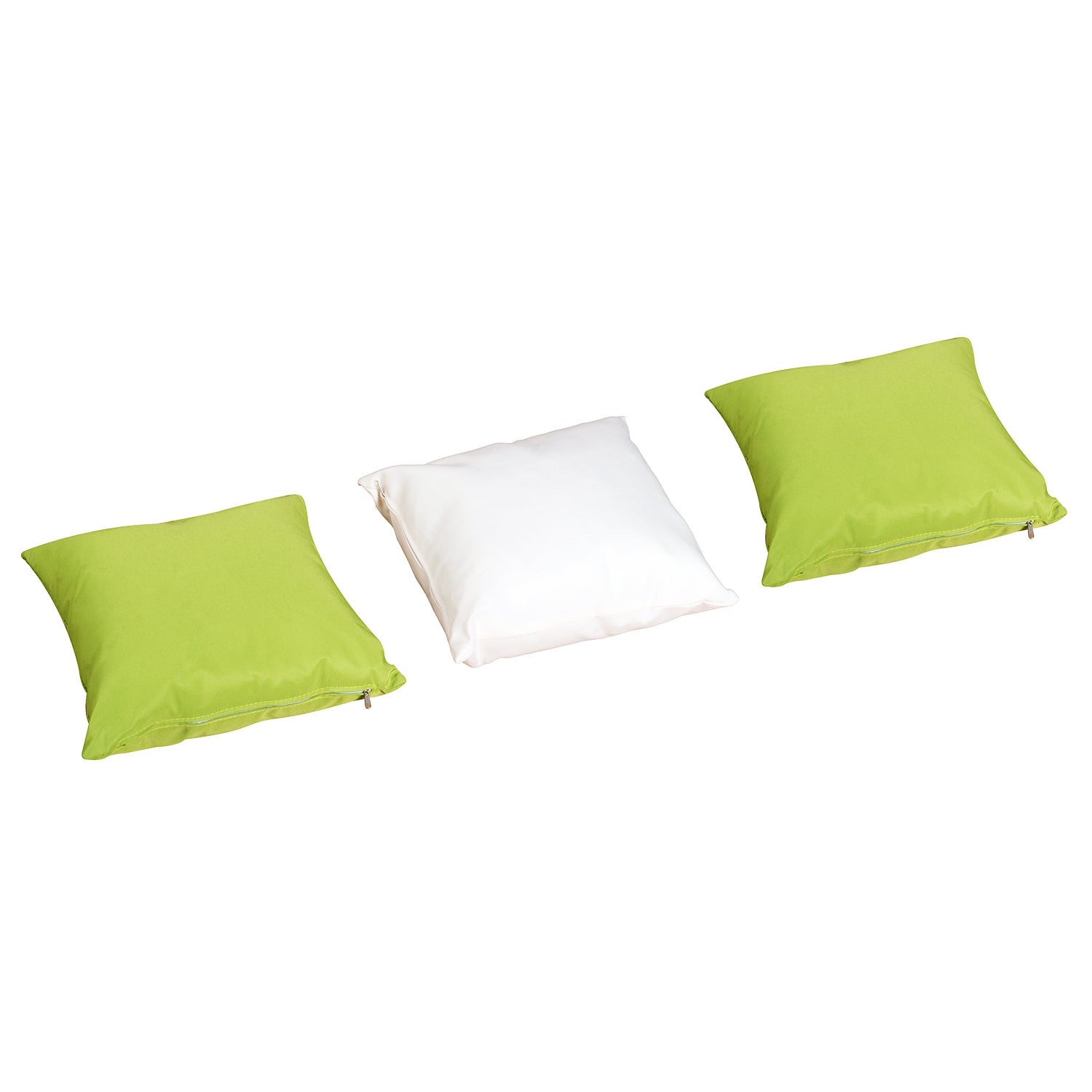 Set Salotto da Giardino in Rattan Sintetico Divano 2 Pouf e Tavolino Marrone