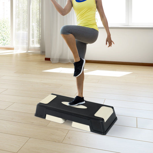 Step Professionale da Aerobica Fitness 76x29x12.5 cm/17.5 cm/22.5 cm