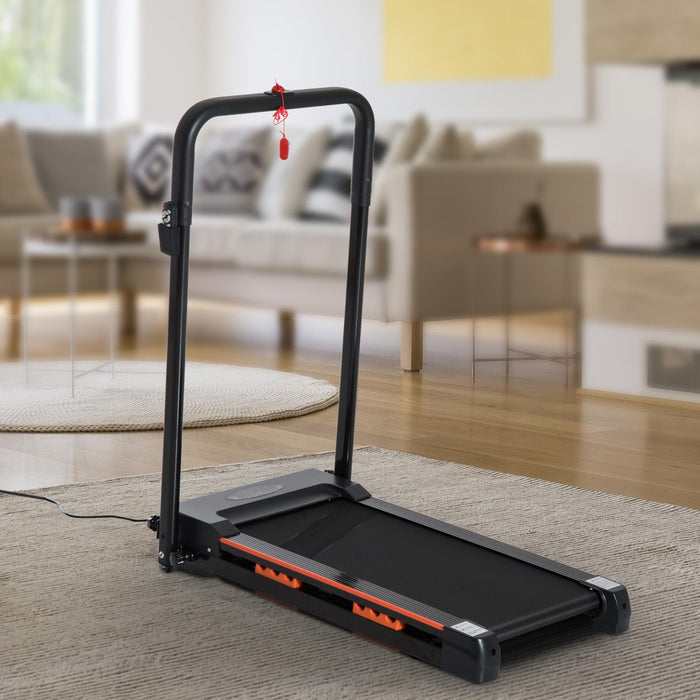 Tapis Roulant Elettrico Pieghevole Compatto Salvaspazio con Telecomando