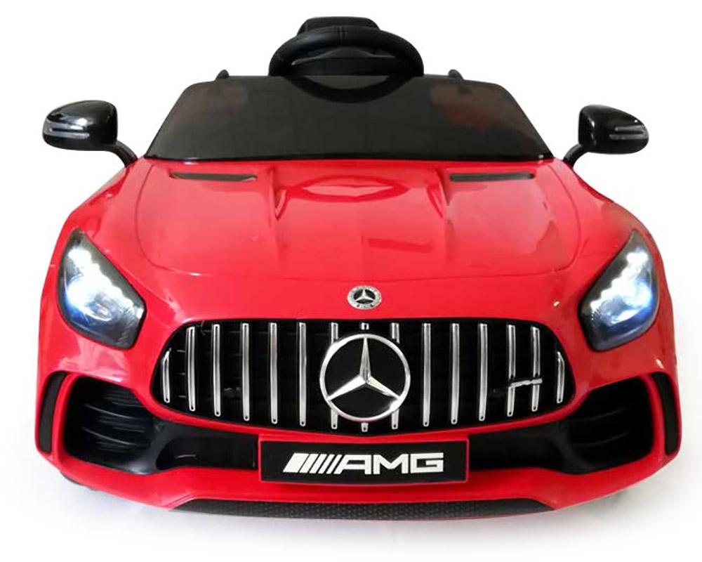 Macchina Elettrica per Bambini 12V con Licenza Mercedes GTR AMG Rossa