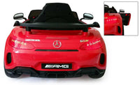 Macchina Elettrica per Bambini 12V con Licenza Mercedes GTR AMG Rossa