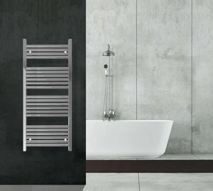 Scaldasalviette da Bagno 1200x600 mm in Acciaio Bonussi Stand Dritto Cromo