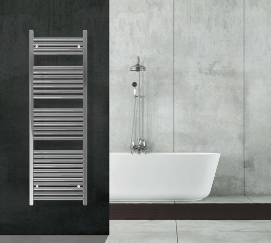 Scaldasalviette da Bagno 1500x550 mm in Acciaio Bonussi Stand Dritto Cromo