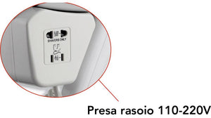 Asciugacapelli Phon a Pistola da Cassetto 1200W Vama Viento Shaver Bianco