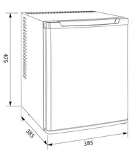 Mini Frigo per Hotel 28 Litri Vama Minibar Top Nero