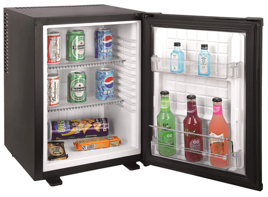 Mini Frigo per Hotel 40 Litri Vama Minibar Top Nero