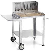 Barbecue a Legna e Carbonella in Acciaio Inox Ompagrill 56659/X