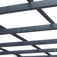 Pergola da Giardino 3x3m in Metallo Nero