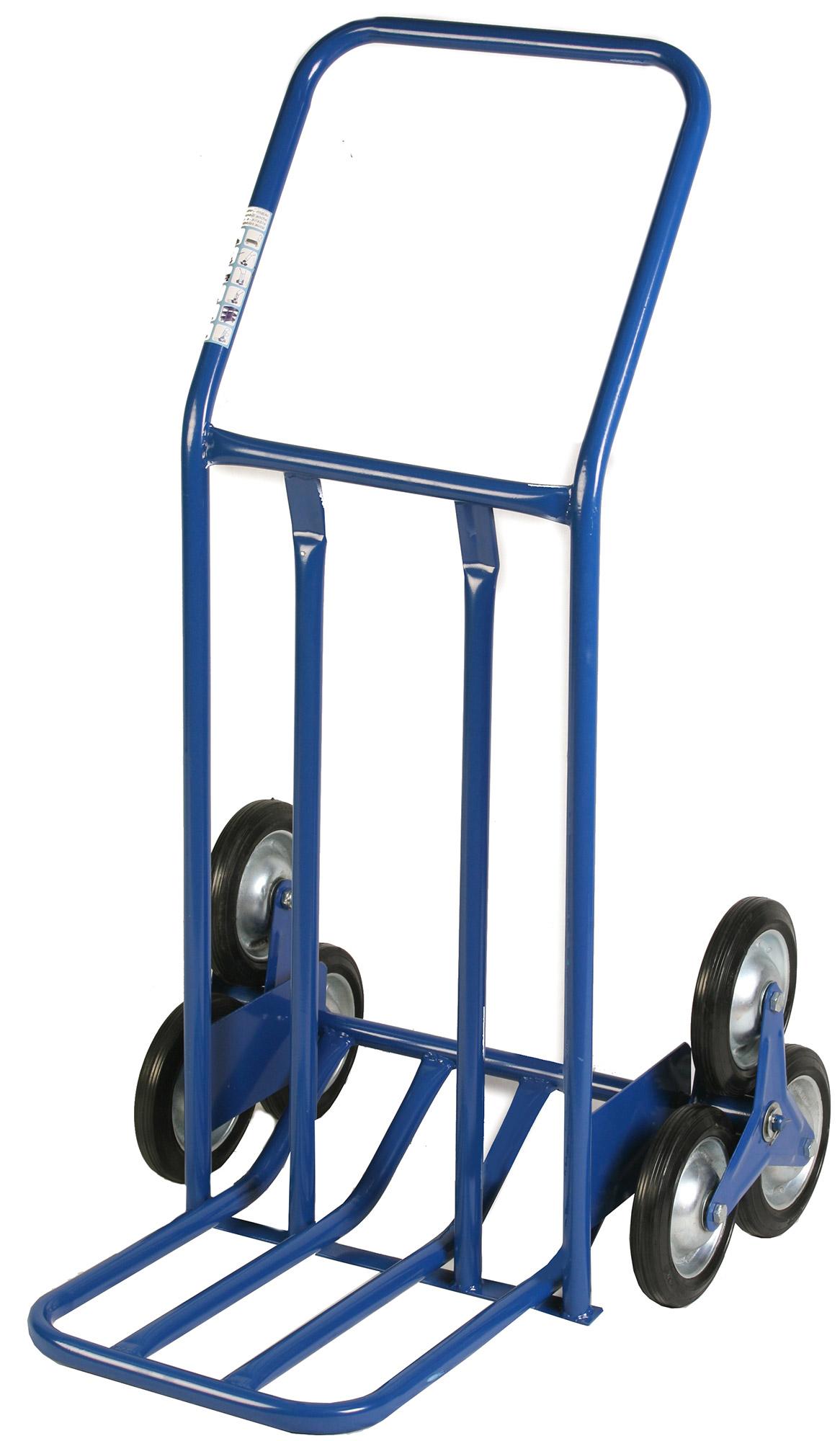 Carrello Portapacchi per Scale 120 Kg in Metallo Tosini Blu