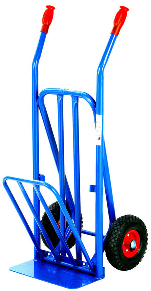 Carrello Portapacchi per Grandi Volumi 120 Kg in Metallo Tosini Blu