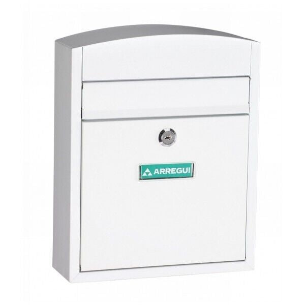 Cassetta postale bianco acciaio compact  mm h285 l240 p95