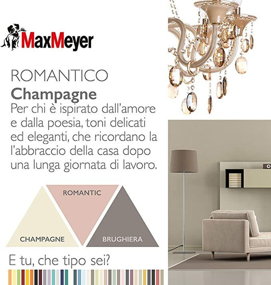 Pittura murale home color champagne 0,750 lt