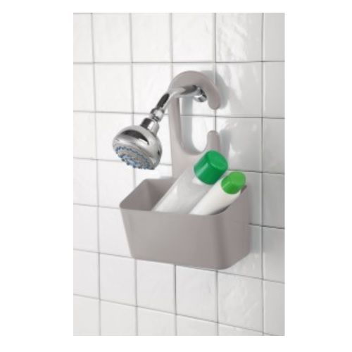 Porta sapone e oggetti doccia tortora pvc