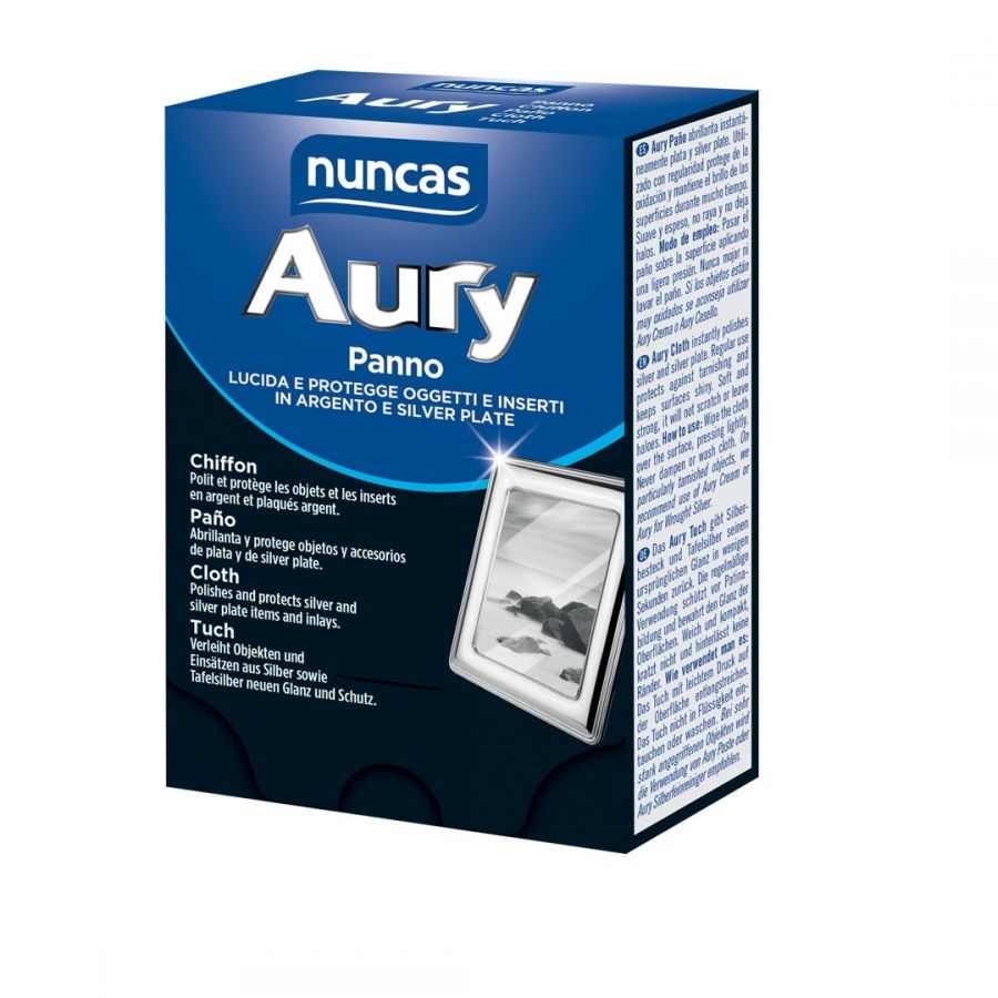 Nuncas aury panno lucidante per argenteria