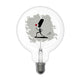 Lampadina led tatoo led flower 4w e27