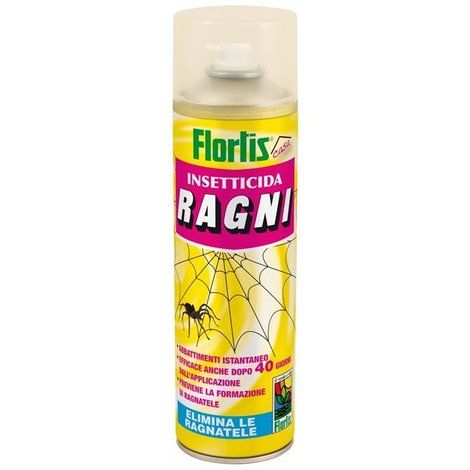 Insetticida spray per ragni e aracnidi 400ml flortis