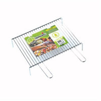 Graticola per barbecue in tondino d'acciaio 60x40 cm