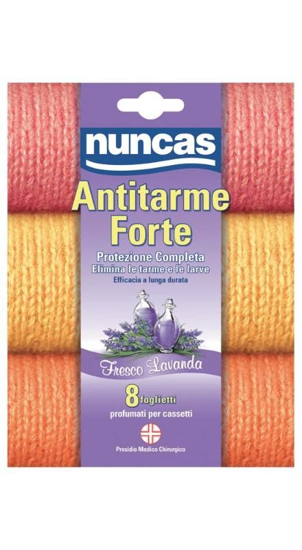 Antitarme forte 12 foglietti lavanda