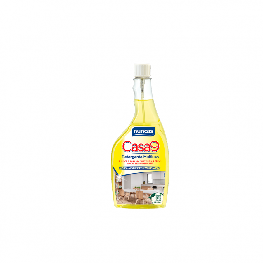 Detergente multiuso casa 9 ricarica 750 ml nuncas