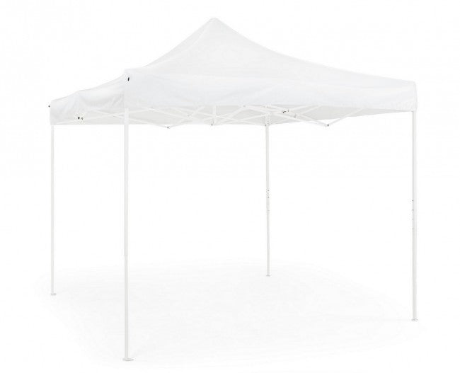 Gazebo Pieghevole da Giardino 2,91x2,91xh2,96m Pandora Bianca